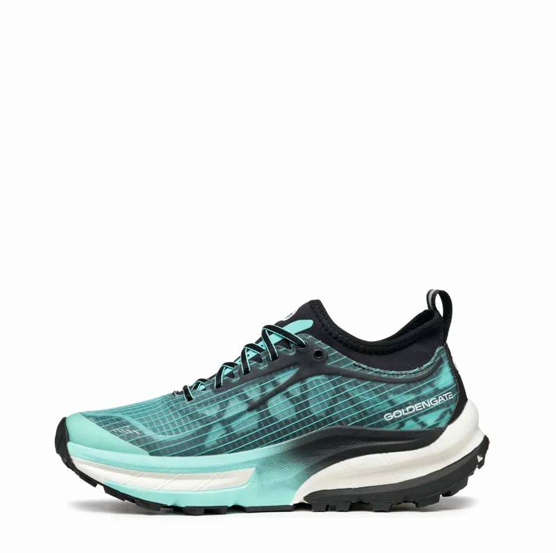 Scarpa Womens Golden Gate ATR Running Shoes - Aruba Blue-Black-2